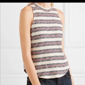Madewell mock neck tank top sweater